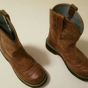 Fatbaby Saddle Western Boots